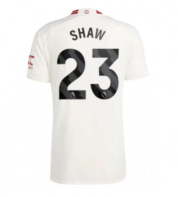 Manchester United Luke Shaw #23 Tredje Tröja 2023-24 Kortärmad